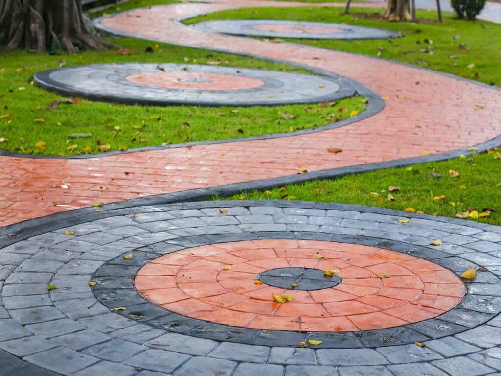 béton imprimé